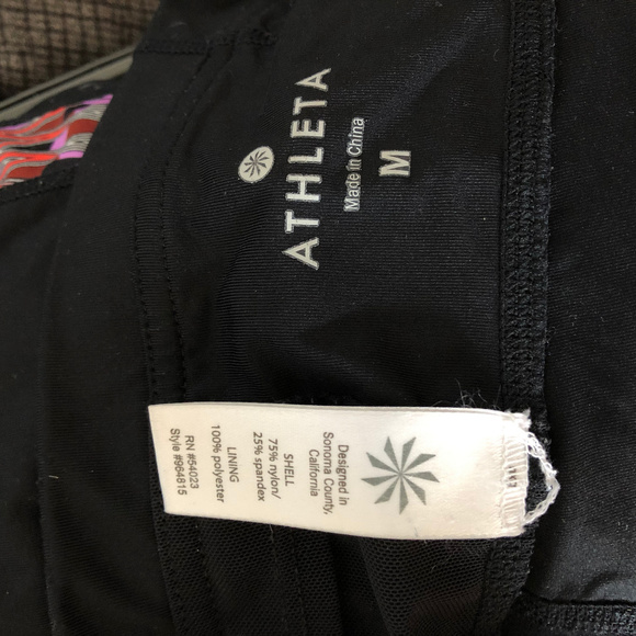 Athleta Black Full-length Leggings - Picture 2 of 2